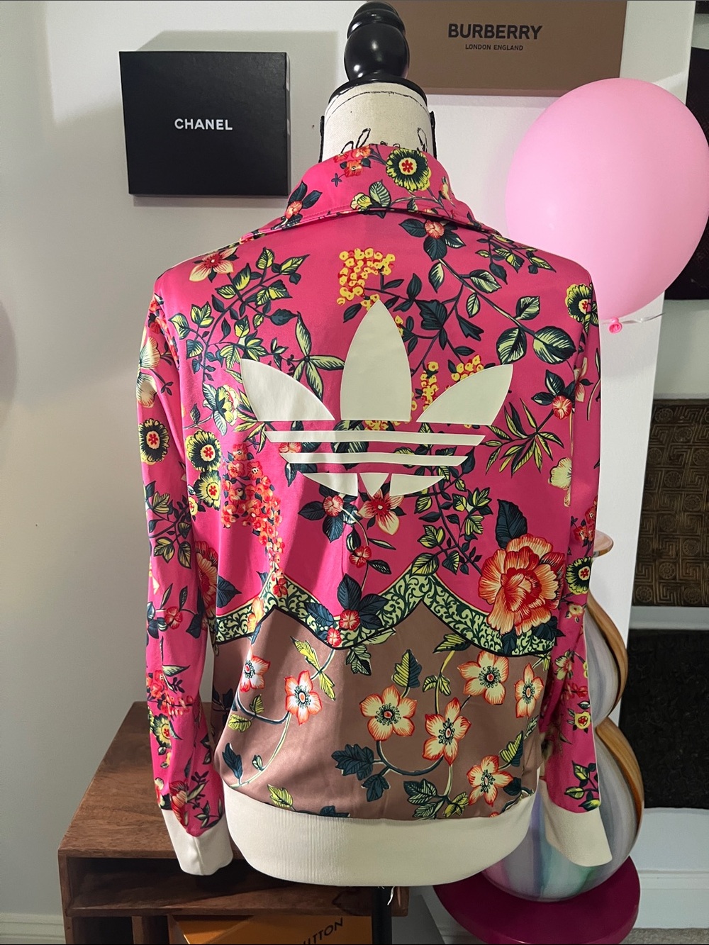 ADIDAS Floral Jacket! - Picture 3 of 4